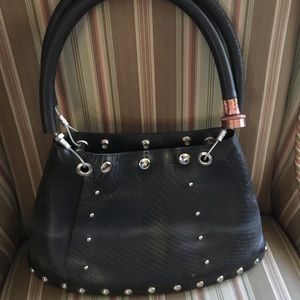 Unique handbag handmade from industrial parts!